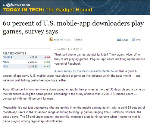 US mobile-app survey