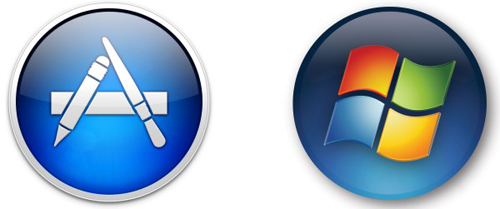 Apple-Windows-logos