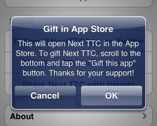 Gift in App Store
