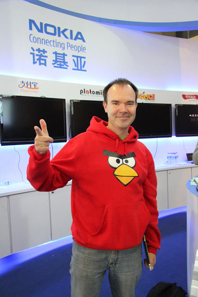 《Angry Birds》全球市场发展总经理Peter Vesterbacka