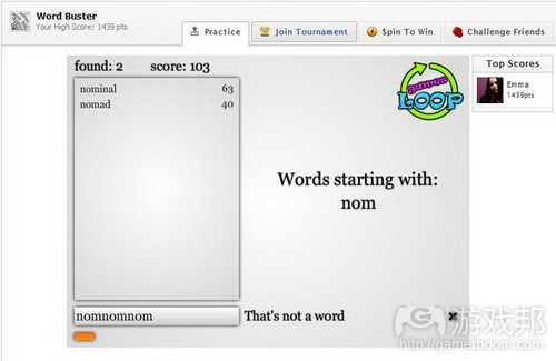 Word Buster from gamepro.com