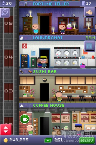 tiny tower 2 from slidetoplay.com