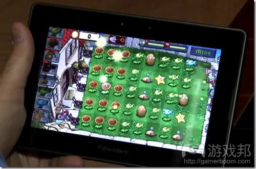 Plants vs Zombies-PlayBook(from berryreview.com)