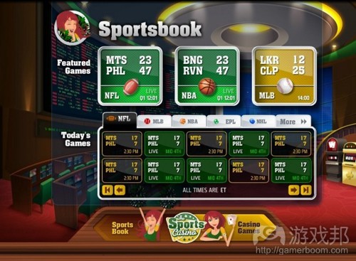 Sportsbook(from insidesocialgames)