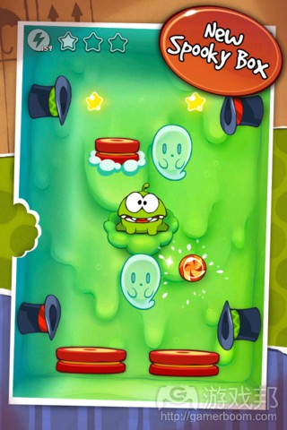 cut the rope(from itunes.apple.com)