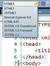 HTML source editing toolbar(from msdn)