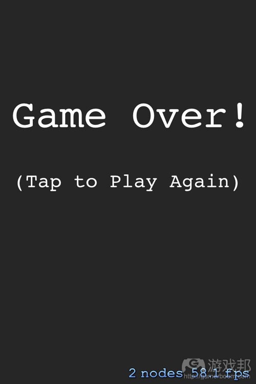 AppScreenshot_GameOver（from raywenderlich）
