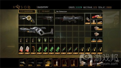 Deus Ex Human Revolution’s inventory（from finalbossblues）
