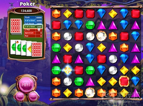 Bejewelled 3（from gamasutra）