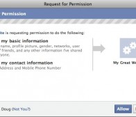 Facebook允许第三方应用开发商获取用户联系方式