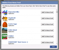 Facebook调整用户News Feed的默认显示信息设置