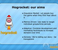 Hogrocket创始人分享游戏独立发行经验