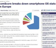 comScore调查：欧洲五国诺基亚智能手机用户达51.2%